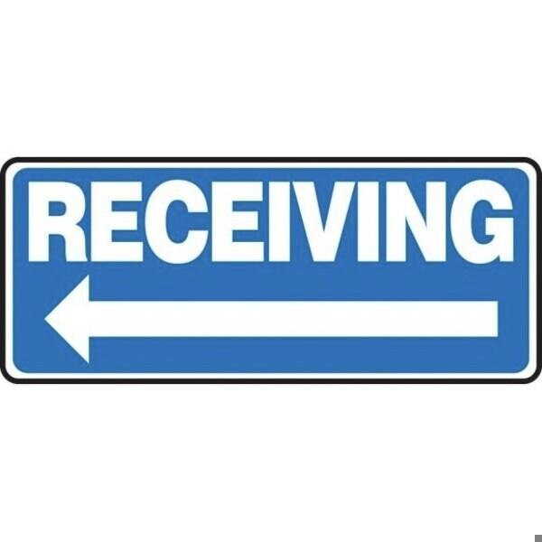 Accuform Adhesive Poly, 7 in x 17 in, Adhesive MVHR598VS - main